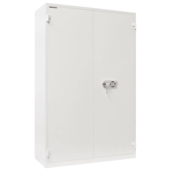 Rottner Stahlbüroschrank Office 4 Premium Elektronikschloss lichtgrau T05036